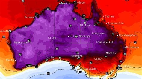 Perth Brisbane Weather Heatwaves To See Temperatures Soar Into 40s