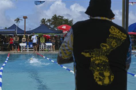 Dvids Images Local Swim Teams Dive Back Into Competition At