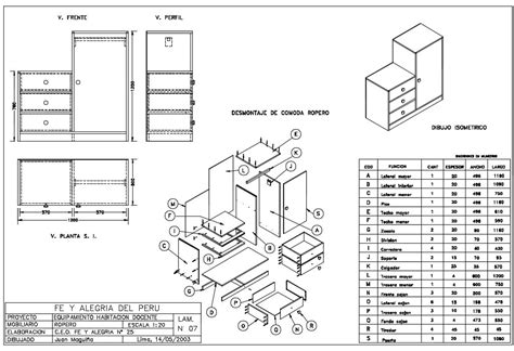 【cad Details】drawers Sections Detail In Autocad Dwg Files Cad Files
