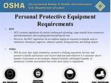 Osha Protective Equipment