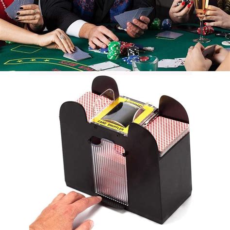 Denzar Playing Card Shuffler Automatic Battery Operated 6