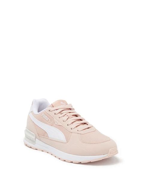 Puma Lace Up Graviton Sneaker In Rose Quartz White Nimbus At Nordstrom Rack In Pink Lyst