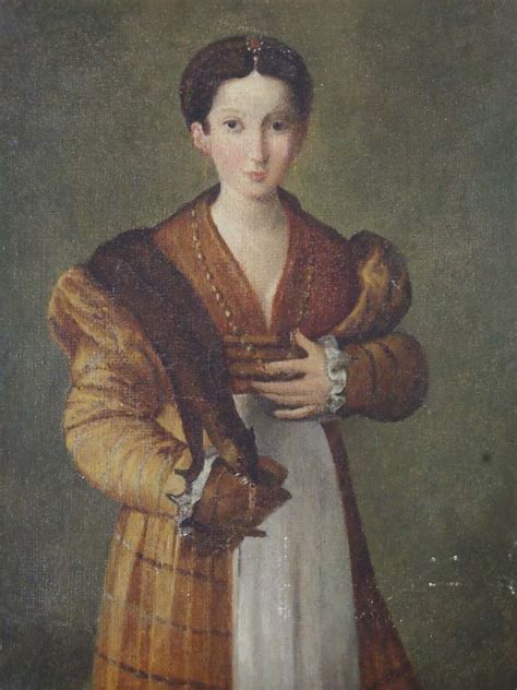 Portrait Of A Young Lady After Parmigianino 15034 40