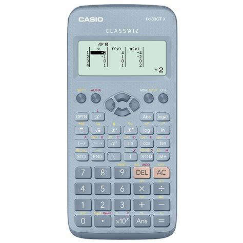 Casio FX GTX GCSE Scientific Calculator Blue Rapid Online