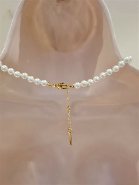 Vivienne Westwood Gold Tone Pearl Safety Pin Orb Necklace New Box Card Pouch Ebay