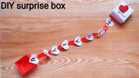 Diy Surprise Box Surprise Ts For Boyfriend Or Girlfriendtiny Love