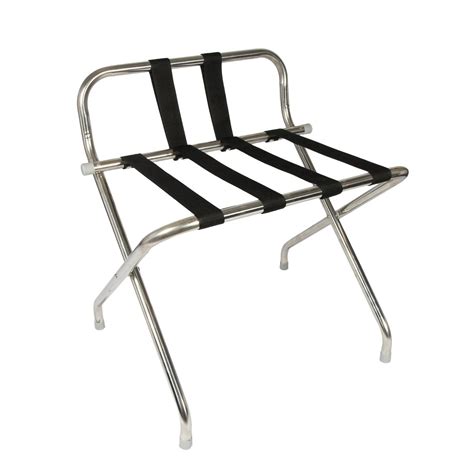 Ehc Stainless Steel Folding Luggage Rack Suitcase Stand Organiser