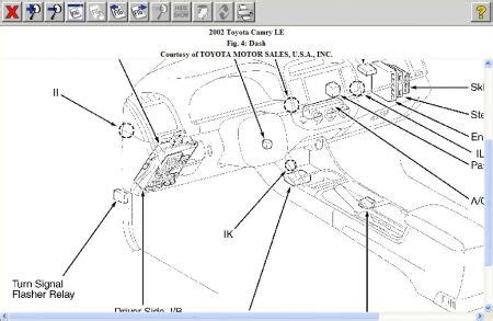 Flashers work, but no turn signal. 2002 Toyota Camry TURN SIGNAL NOT WORKING: the Left Turn ...