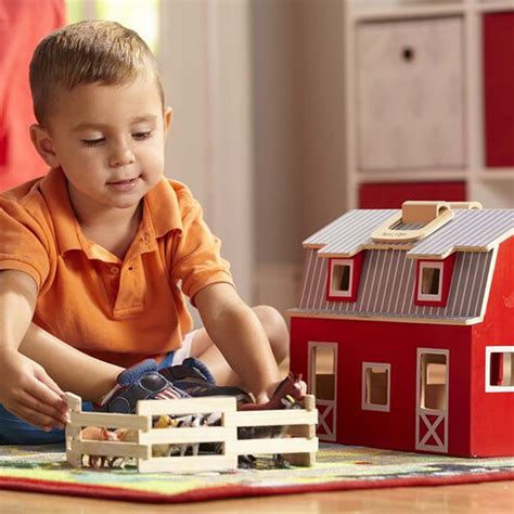 Melissa And Doug Fold And Go Barn Shop Wooden Toys Online