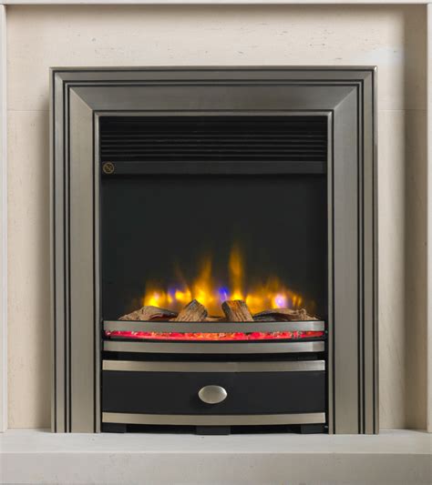 Charlton And Jenrick 16 4d Ecoflame Electric Fire With Square Cast