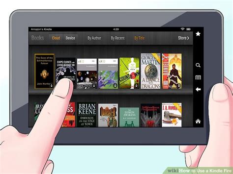 How To Use A Kindle Fire With Pictures Wikihow