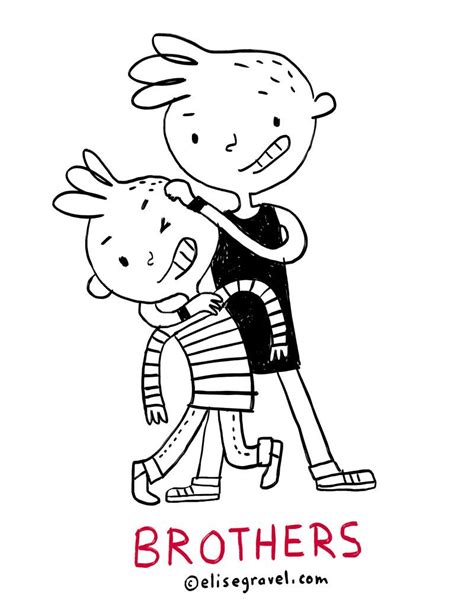 Brothers Drawing For Kids