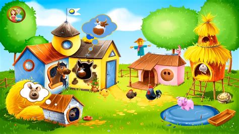 Animal Farm For Kids Toddlers Game Android Gameplay Cute Little
