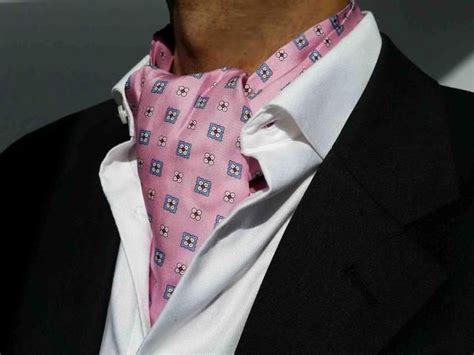 The Double Grafton Silk Ascot Reversible Dots Ascot Ties Ascot Tie