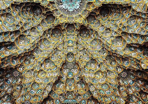The Tessellated And Elaborately Detailed Ceilings Of Iranian Mosques Colossal