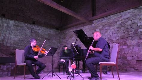 Trio Klangwelt Spielt Mozart In Kunstscheune Würzburg Youtube