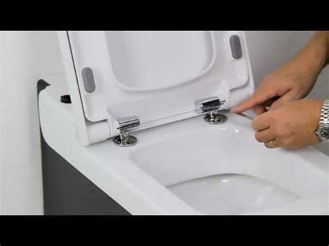 Here are the steps that you should follow when tightening a toilet seat with no access underside. laufen toilet seat adjustment | Brokeasshome.com