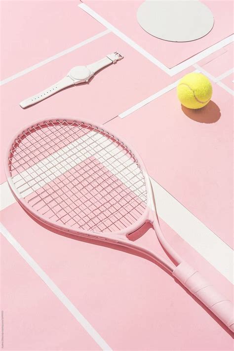 Pink Tennis Composition By Stocksy Contributor Audshule Tennis