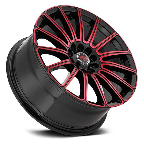 Rasta, race and revolution : REVOLUTION RACING® RR02 Wheels - Black with Red Face Rims ...