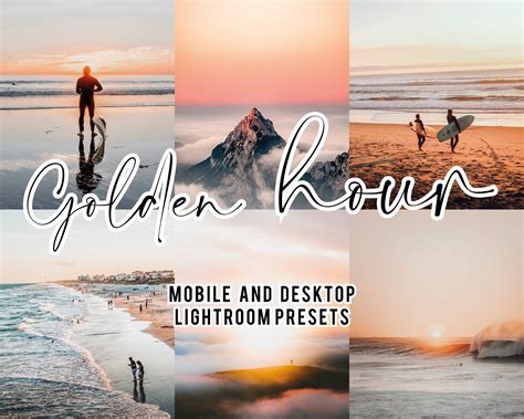 Do you want to add a preset to your chrome favorites?. 10 Golden Hour Desktop and Mobile Lightroom Presets Mobile ...