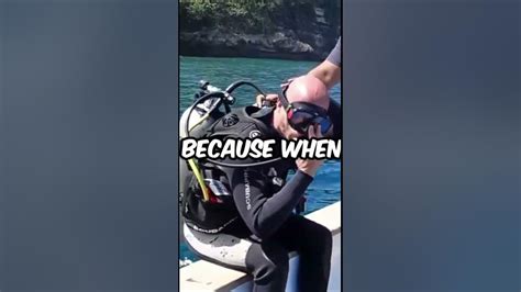 Why Scuba Divers Dive Backwards Scientific Explanation Shorts Youtube