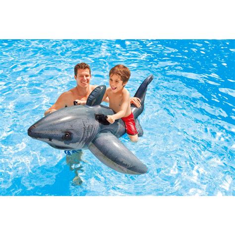 Intex Great Shark Ride On Pool Inflatable 57525ep The