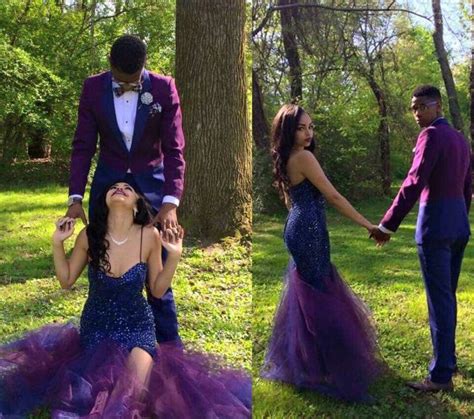 All Purple Everthang Prom Girl Dresses Prom Girl Prom Couples