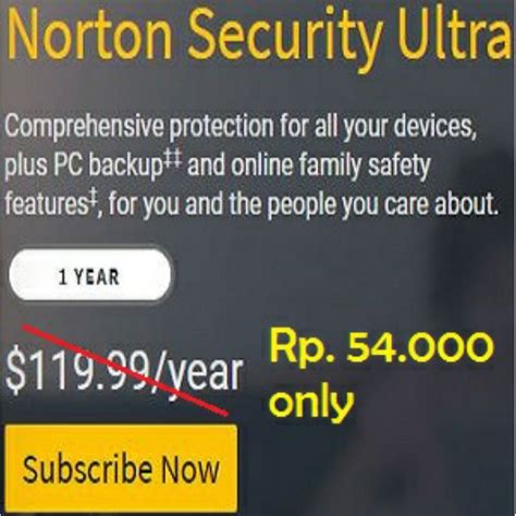 Norton Security Ultra Antivirus And Internet Protection Original Shopee