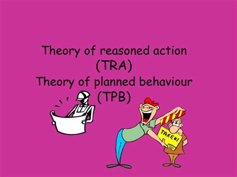 Ppt Theory Of Reasoned Action Tra Theory Of Planned Behaviour Tpb