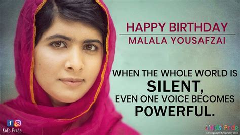 Malala was educated mostly by her father, ziauddin yousafzai, who is an educational activist himself, running a chain of schools known as the khushal. Happy Birthday Malala Yousafzai #Malala_yousafzai #Malala ...