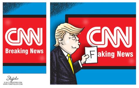 Cartoons Donald Trump Meryl Streep And Buzzfeed Cnn Too