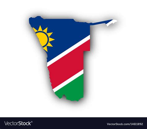 The flag of namibia was adopted on 21 march 1990 upon independence from south africa. Flag Of Namibia - Bilscreen