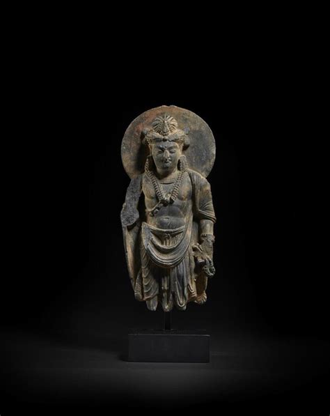 A Rare Bronze Figure Of Maitreya Northeast India Nalanda 7th Century