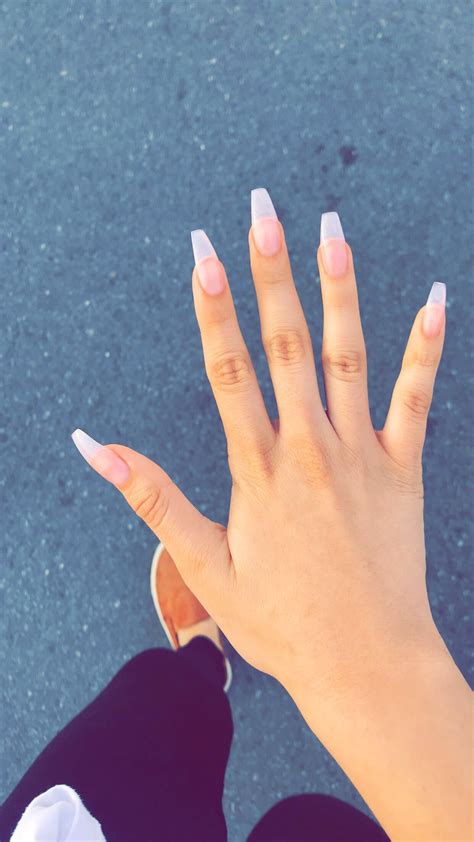Long Clear Nails Coffin Shape Nails Acrylic Coffin Shape Nails Coffin Shape Nails Acrylics