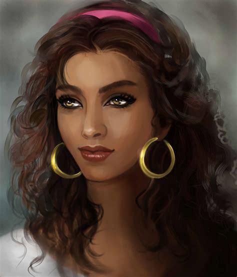 Esmeralda Portrait By Martadewinter On Deviantart