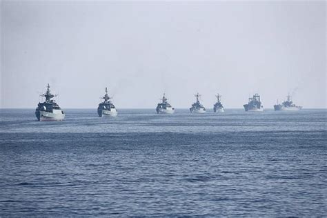 Iran Stages Naval Drill In Caspian Sea Mehr News Agency