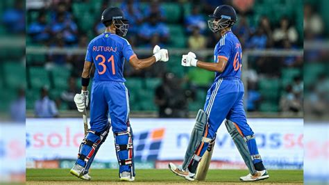 India Vs Australia Live Score 2nd T20i Rinku Singh On Fire Ruturaj