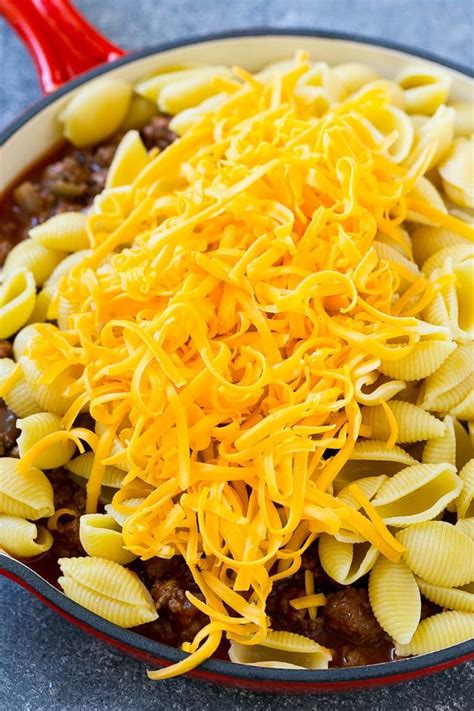 Heat oil or butter in a pan over medium heat step 4: Cheeseburger Pasta | Hamburger Pasta | Ground Beef Pasta # ...