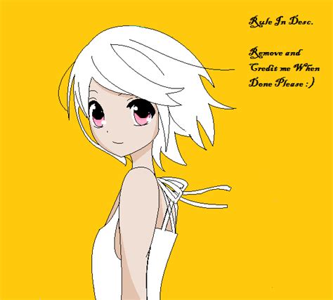 Anime Girl Base With Hair By Elisaeeluvsppgz2635 On