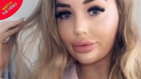 Fresh Faced Teen S £38k Plastic Surgery Transformation Including New 36k Boobs Mirror Online