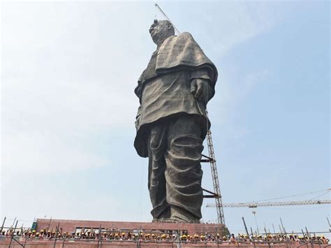 Worlds Tallest Statue Unveiled In India At Nearly 600 Feet Its