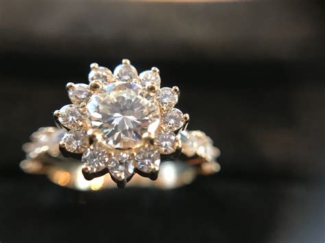 Repurposed Heirloom Diamond Ring Custom Engagement Ring Engagement