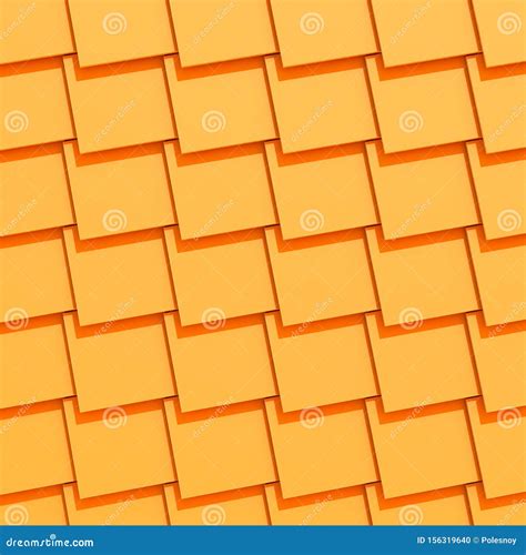 Two Tone Squares Extruded Abstract Background 3d Stock Illustration