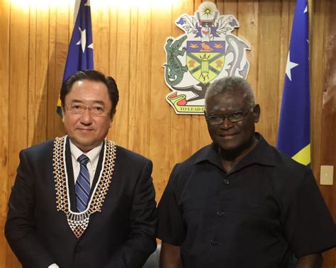 Solomon Islands Honorary Consul To Japan Pays Courtesy Visit To Prime