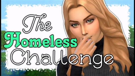 The Sims Homeless Challenge Part Lets Begin Youtube