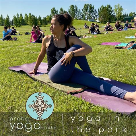 Summer Yoga In The Park Prana Yoga Studio Edmonton
