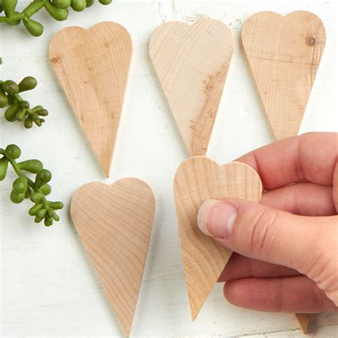 2 58 Unfinished Wood Heart Cutouts All Wood Cutouts Wood Crafts