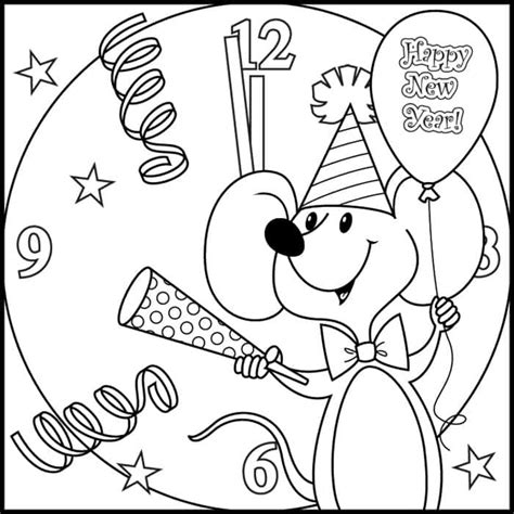 Search through 623,989 free printable colorings. Printable New Year Coloring Pages