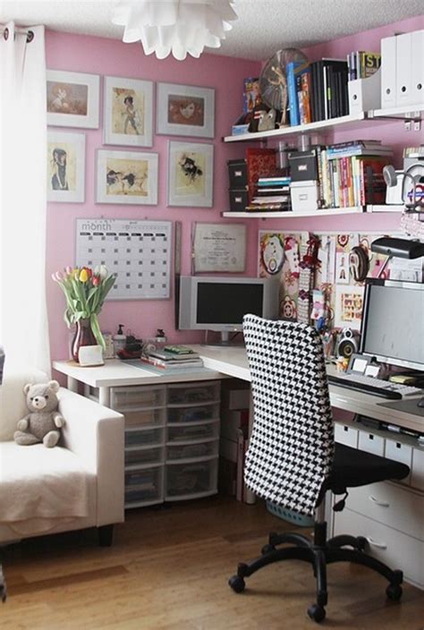 17 Pink Office Ideas Cute Space For Girl Home Design