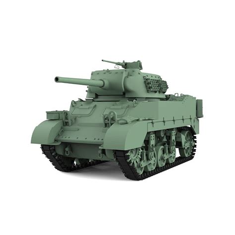 Us Stock Ssmodel V17 172 Military Model Kit Uss M8a1 Tank Destroyer